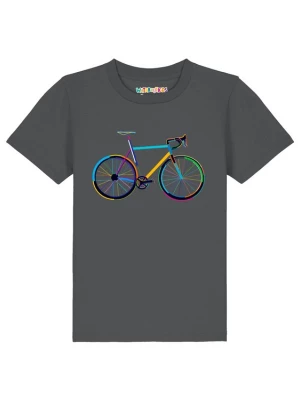 Foto van product watabout.kids Shirt 'Fahrrad by night' aqua / geel / antraciet / zwart