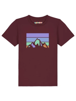 Foto van product watabout.kids Shirt 'Landscape' turquoise / karamel / lavendel / merlot