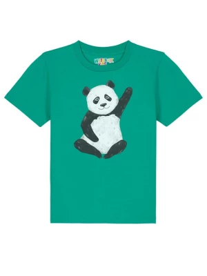 Foto van product watabout.kids Shirt 'Panda' groen / zwart / wit