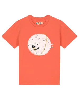 Foto van product watabout.kids Shirt 'Planet mit Eis' lichtgrijs / oranje / zwart