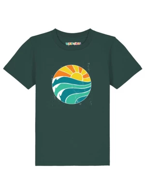 Foto van product watabout.kids Shirt 'Summer Sun' turquoise / donkergroen / oranje / donkeroranje