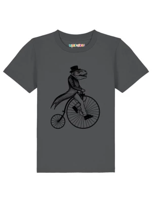 Foto van product watabout.kids Shirt 'T-Rex auf Fahrrad' antraciet / zwart