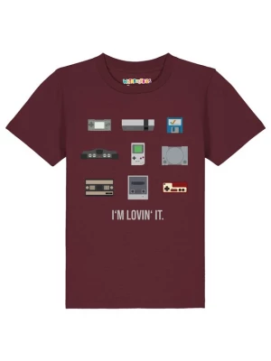Foto van product watabout.kids Shirt 'Videogames' grijs / antraciet / donkergrijs / bordeaux
