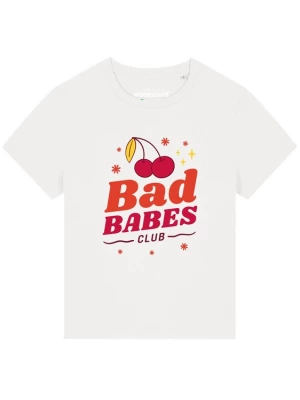 Foto van product Watapparel Shirt 'Bad babes club' rood / wit