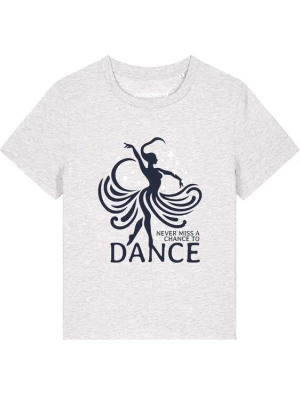 Foto van product Watapparel Shirt 'Chance to dance' grijs / zwart / wit gemêleerd