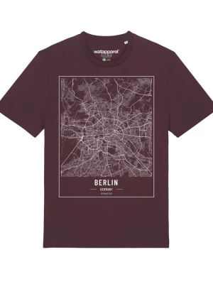 Foto van product Watapparel Shirt ' City maps Berlin Landkarte ' gemengde kleuren / donkerrood