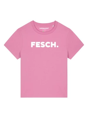 Foto van product Watapparel Shirt 'Fesch' rosa / wit