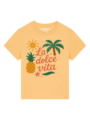 Foto van product Watapparel Shirt 'La Dolce Vita' safraan / lichtgeel / groen / kreeft
