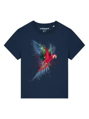 Foto van product Watapparel Shirt 'Papagei' navy / gemengde kleuren