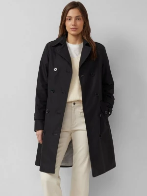 Foto van product Waterafstotende trenchcoat in een slanke pasvorm s.Oliver zwart