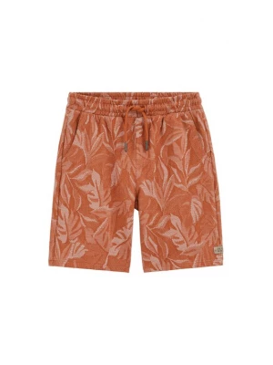 Foto van product WE Fashion Broek donkeroranje / wit