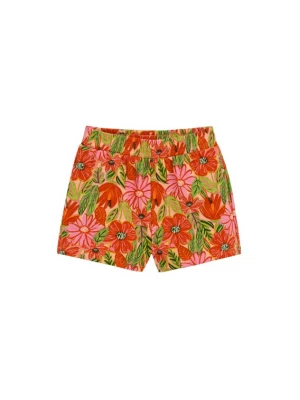 Foto van product WE Fashion Broek olijfgroen / spar / rosa / knalrood