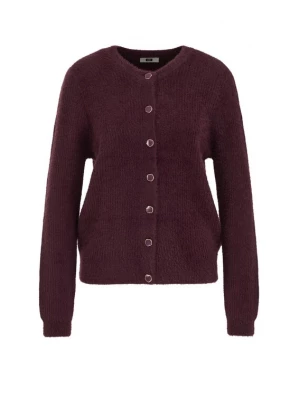 Foto van product WE Fashion Gebreid vest aubergine