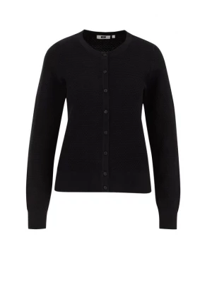 Foto van product WE Fashion Gebreid vest zwart
