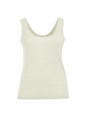 Foto van product WE Fashion Gebreide top offwhite
