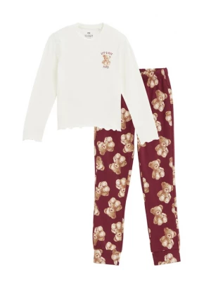 Foto van product WE Fashion Nachtkledij bourgogne / wijnrood