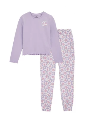 Foto van product WE Fashion Nachtkledij lavendel / oudroze / offwhite