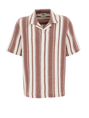 Foto van product WE Fashion Overhemd bruin / wit