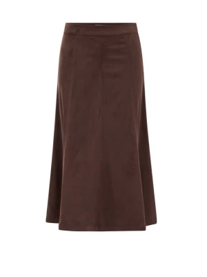 Foto van product WE Fashion Rok chocoladebruin