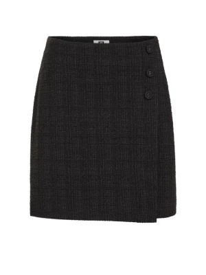 Foto van product WE Fashion Rok grijs / zwart