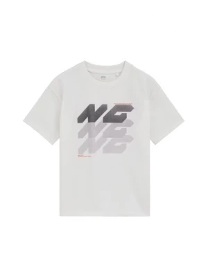 Foto van product WE Fashion Shirt antraciet / lichtgrijs / wit