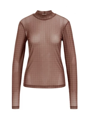 Foto van product WE Fashion Shirt beige / bruin / lichtbruin