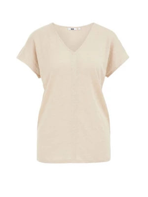 Foto van product WE Fashion Shirt beige gemêleerd