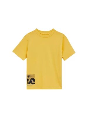 Foto van product WE Fashion Shirt bruin / geel / zwart