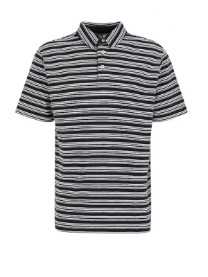 Foto van product WE Fashion Shirt donkerblauw / wit