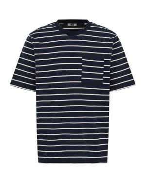 Foto van product WE Fashion Shirt donkerblauw / wit