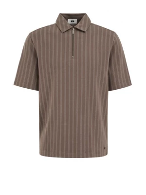 Foto van product WE Fashion Shirt donkergrijs / wit