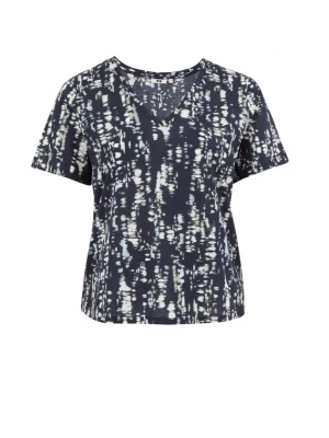 Foto van product WE Fashion Shirt hemelsblauw / donkerblauw / wolwit