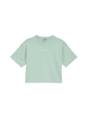 Foto van product WE Fashion Shirt lichtgrijs / mintgroen