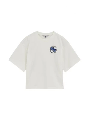 Foto van product WE Fashion Shirt 'Meisjes' kobaltblauw / zwart / wit