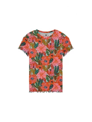 Foto van product WE Fashion Shirt navy / hemelsblauw / pitaja roze / rood