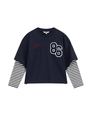 Foto van product WE Fashion Shirt navy / rood / wit