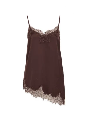 Foto van product WE Fashion Top donkerbruin