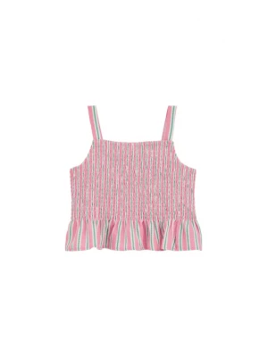 Foto van product WE Fashion Top groen / pink / wit
