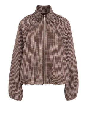 Foto van product WE Fashion Tussenjas ivoor / bruin / wit