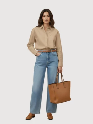 Foto van product WEARABLE STORIES Shirt 'Luna' beige