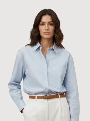 Foto van product WEARABLE STORIES Shirt 'Luna' lichtblauw