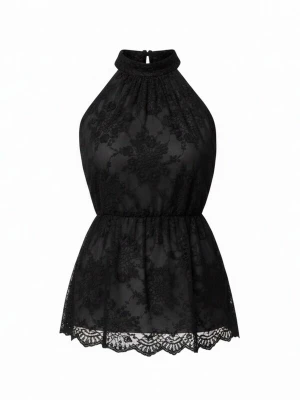 Foto van product WEARABLE STORIES Top 'Lace' zwart