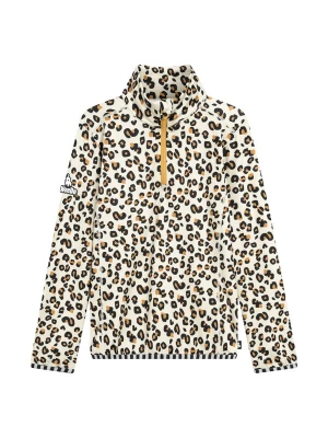 Foto van product WeeDo Functioneel shirt 'CHEETAHDO' crème / lichtbruin / zwart