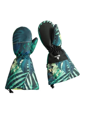 Foto van product WeeDo Handschoenen 'Cosmo Dschungel' groen / petrol / pastelgroen / zwart
