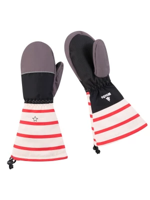 Foto van product WeeDo Handschoenen 'HOOKDO' grijs / rood / zwart / wit