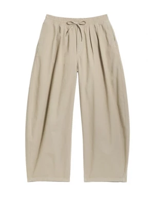 Foto van product WEEKDAY Bandplooibroek 'Dante' taupe