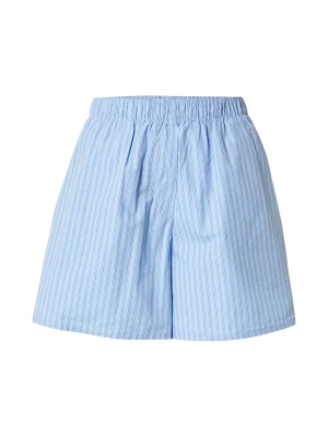 Foto van product WEEKDAY Broek 'Jess' blauw / wit