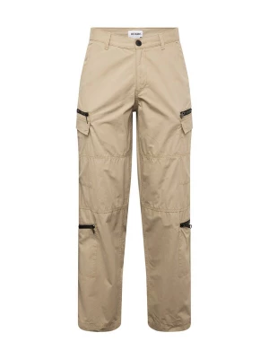Foto van product WEEKDAY Cargobroek beige / zwart