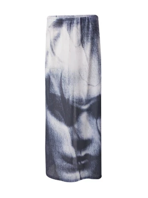 Foto van product WEEKDAY Rok 'Sting' lichtgrijs / zwart / offwhite