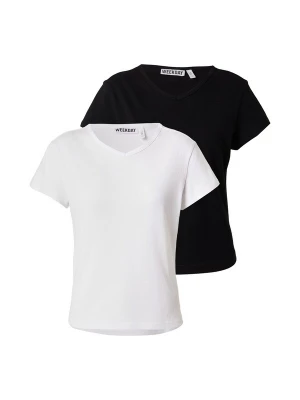 Foto van product WEEKDAY Shirt 'Fleur' zwart / wit